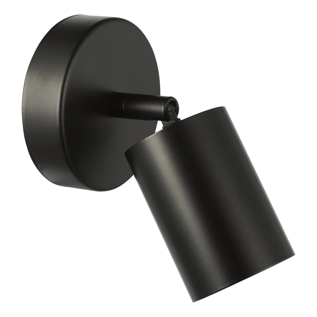 Dar CAW0722 Cawley Single Spotlight Matt Black