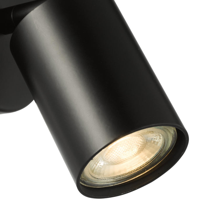 Dar CAW0722 Cawley Single Spotlight Matt Black