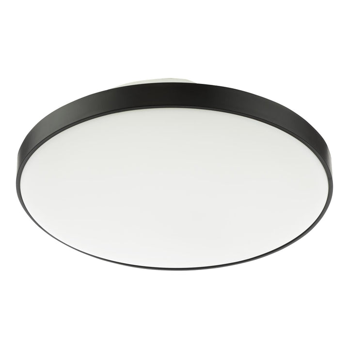 Dar ESS5222 Essien Bathroom Ceiling Light White and Black LED IP44