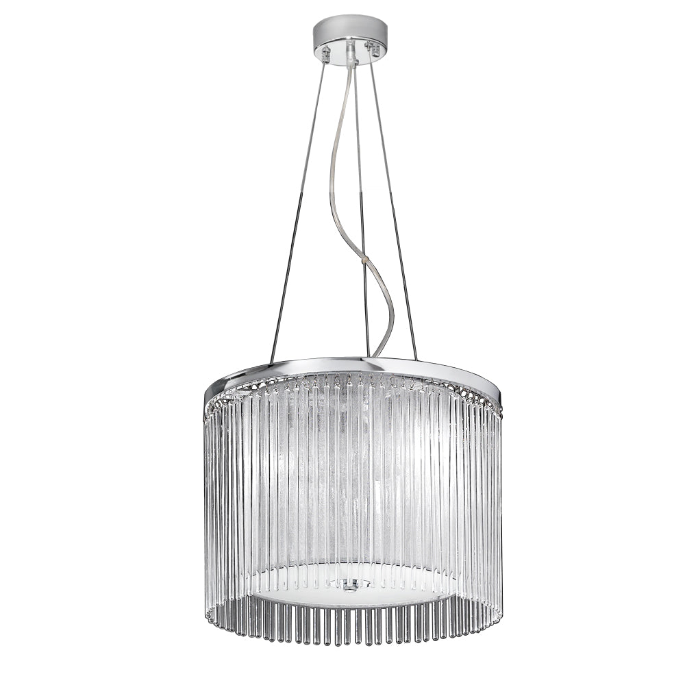 Franklite FL2191/3 Eros 3 Light Pendant Chrome (S)