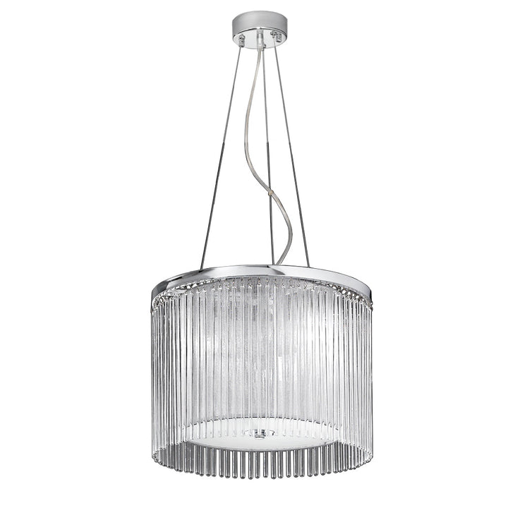 Franklite FL2191/3 Eros 3 Light Pendant Chrome (S)