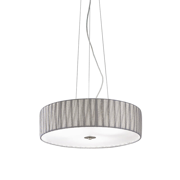 Franklite FL2284/4 Lucera 4 Light Pendant Satin Nickel (S)