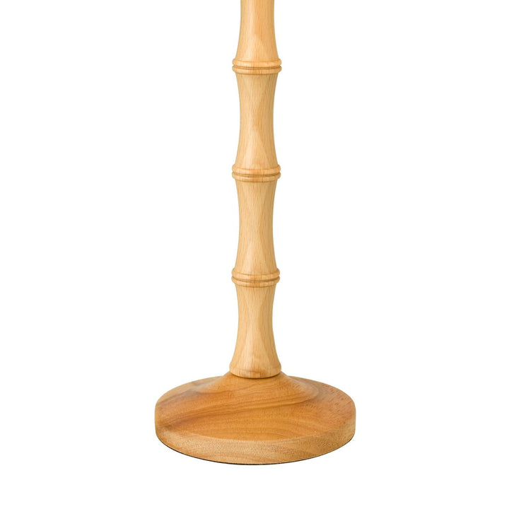 Dar GIU4229 Giuliana 2 Light Table Lamp Natural Wood and Natural Wood