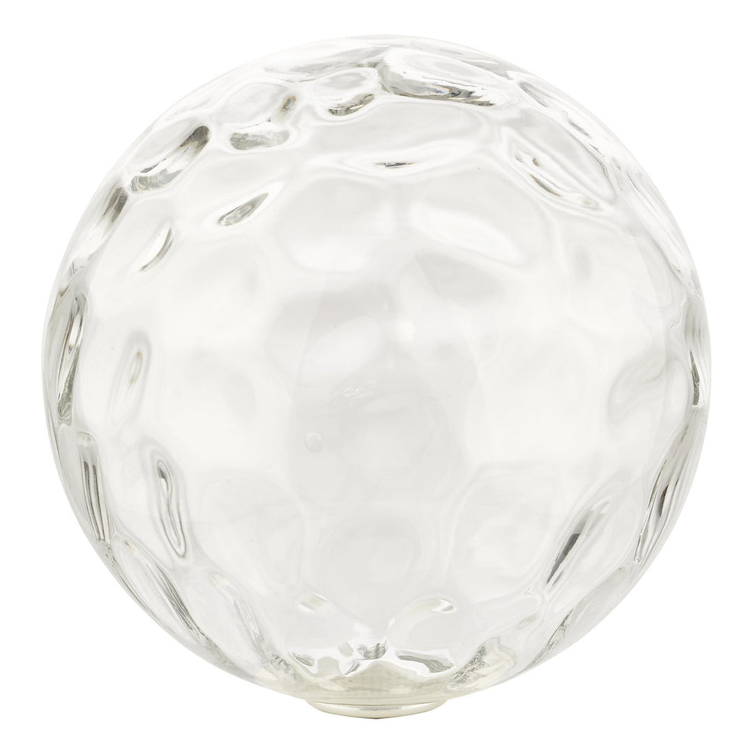 Dar GL12 Mix &amp; Match Clear Dimpled Glass G9 15cm Shade Only (S)