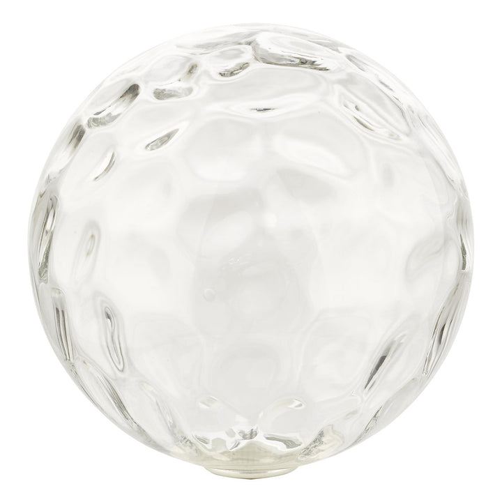 Dar GL12 Mix &amp; Match Clear Dimpled Glass G9 15cm Shade Only (S)