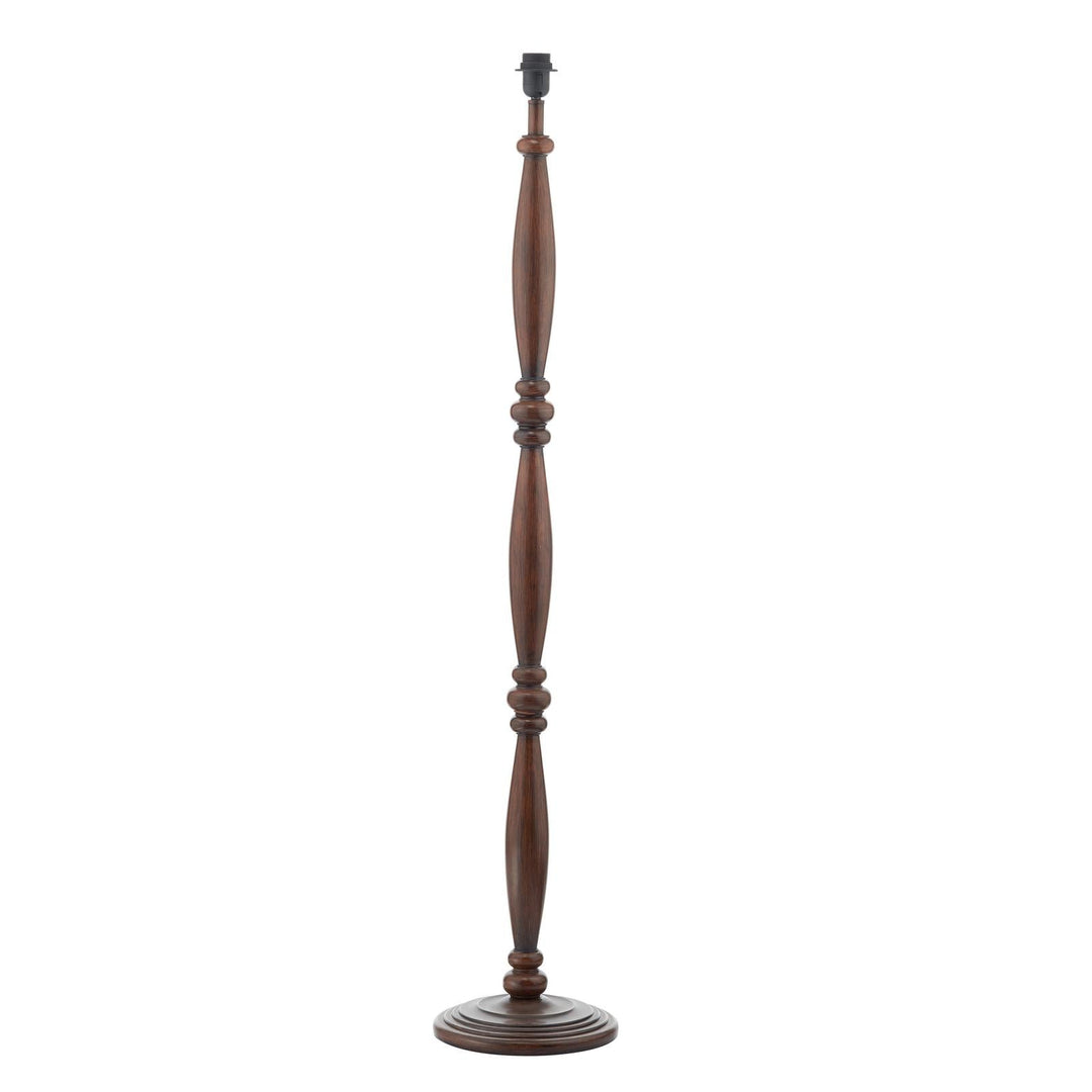 Dar HAY4947-CEZ1829 Hayward Floor Lamp Wood Effect With Shade