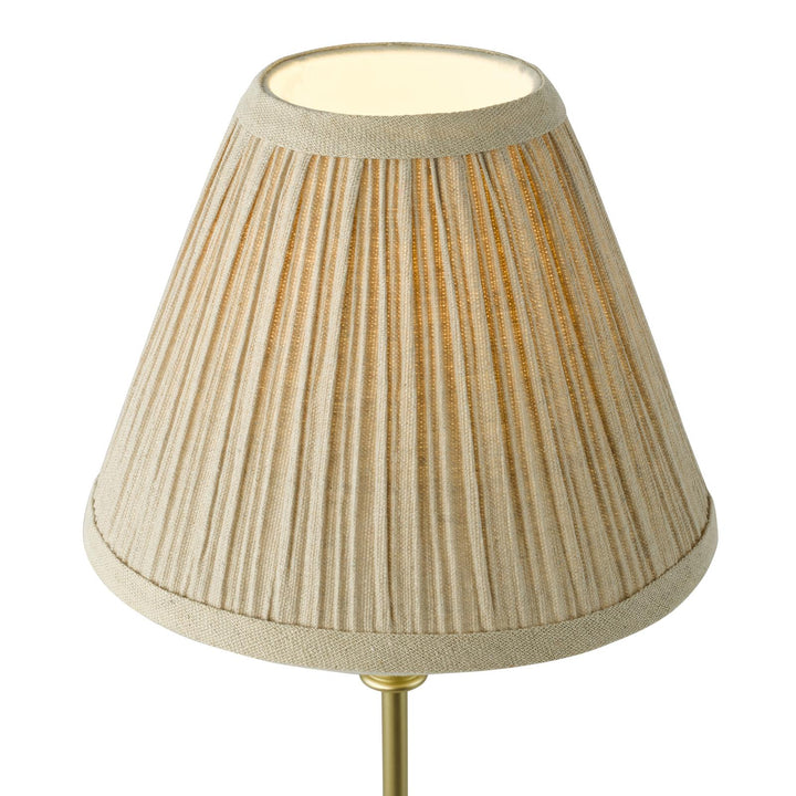 Dar JUD4135 Judy Table Lamp Satin Gold With Shade
