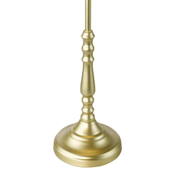 Dar JUD4135 Judy Table Lamp Satin Gold With Shade