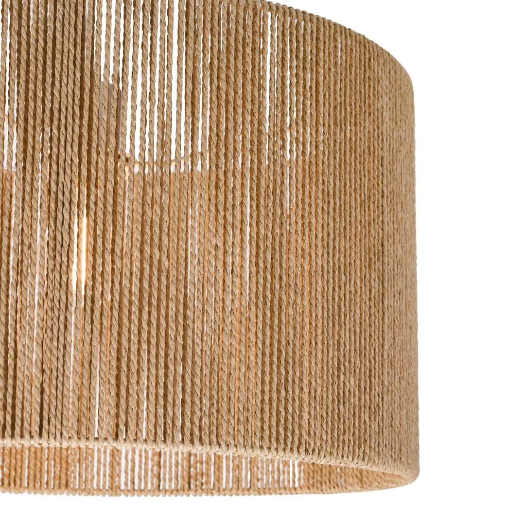 Dar KEO6529 Keona Easy Fit Pendant Natural String