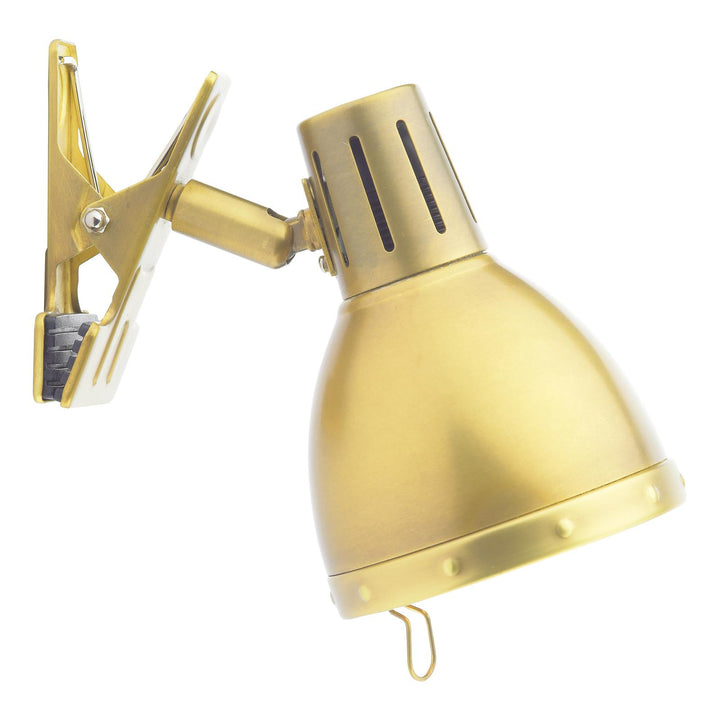 Dar OSA4175 Osaka Single Spotlight Brushed Brass