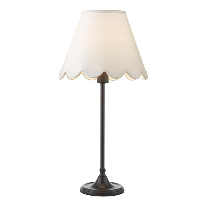 Dar PAD4222-NER102 Padme Table Lamp Matt Black With Shade