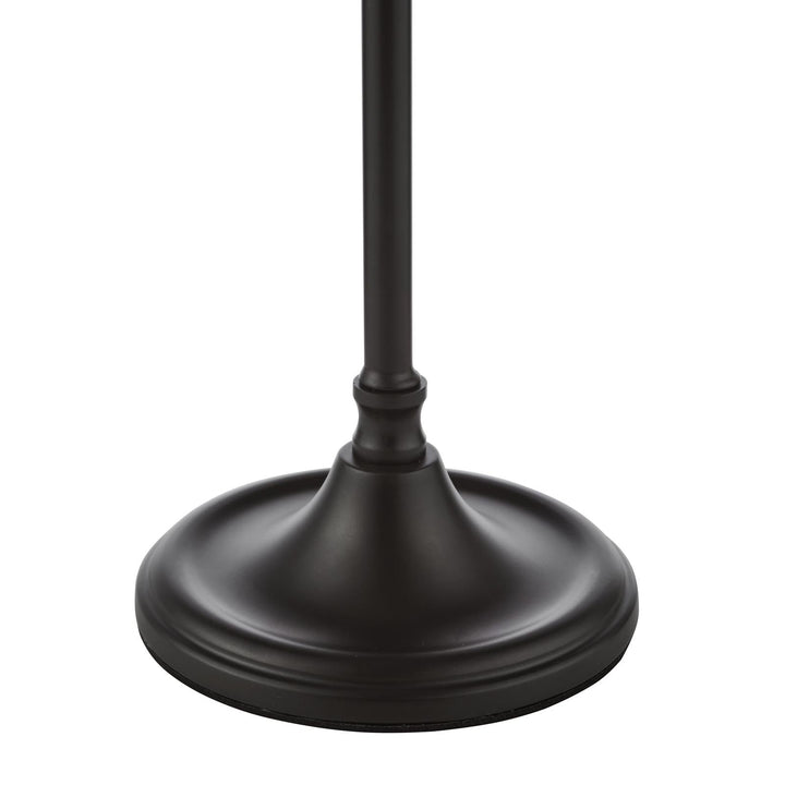 Dar PAD4222-NER102 Padme Table Lamp Matt Black With Shade