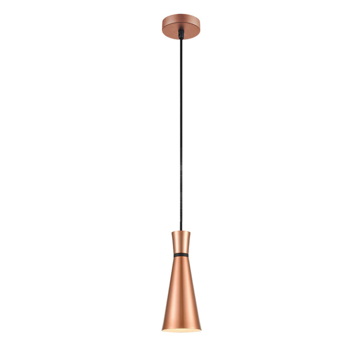 Franklite PCH236 Happy 100mm Pendant Satin Copper (S)