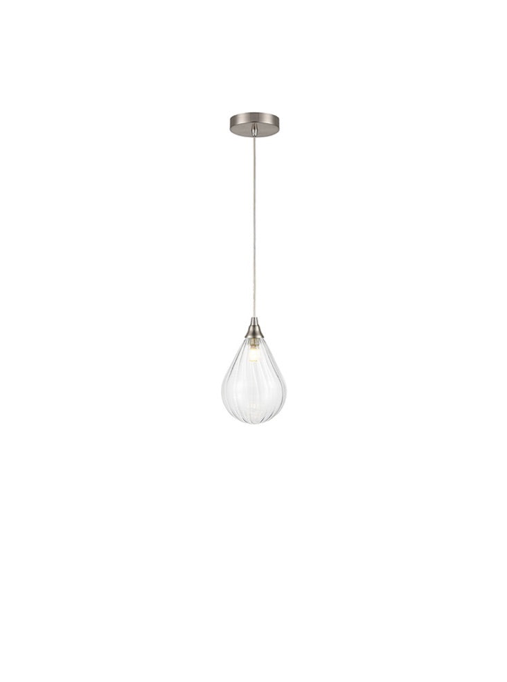 Franklite PCH244 Perry Pendant Only Satin Nickel (S)