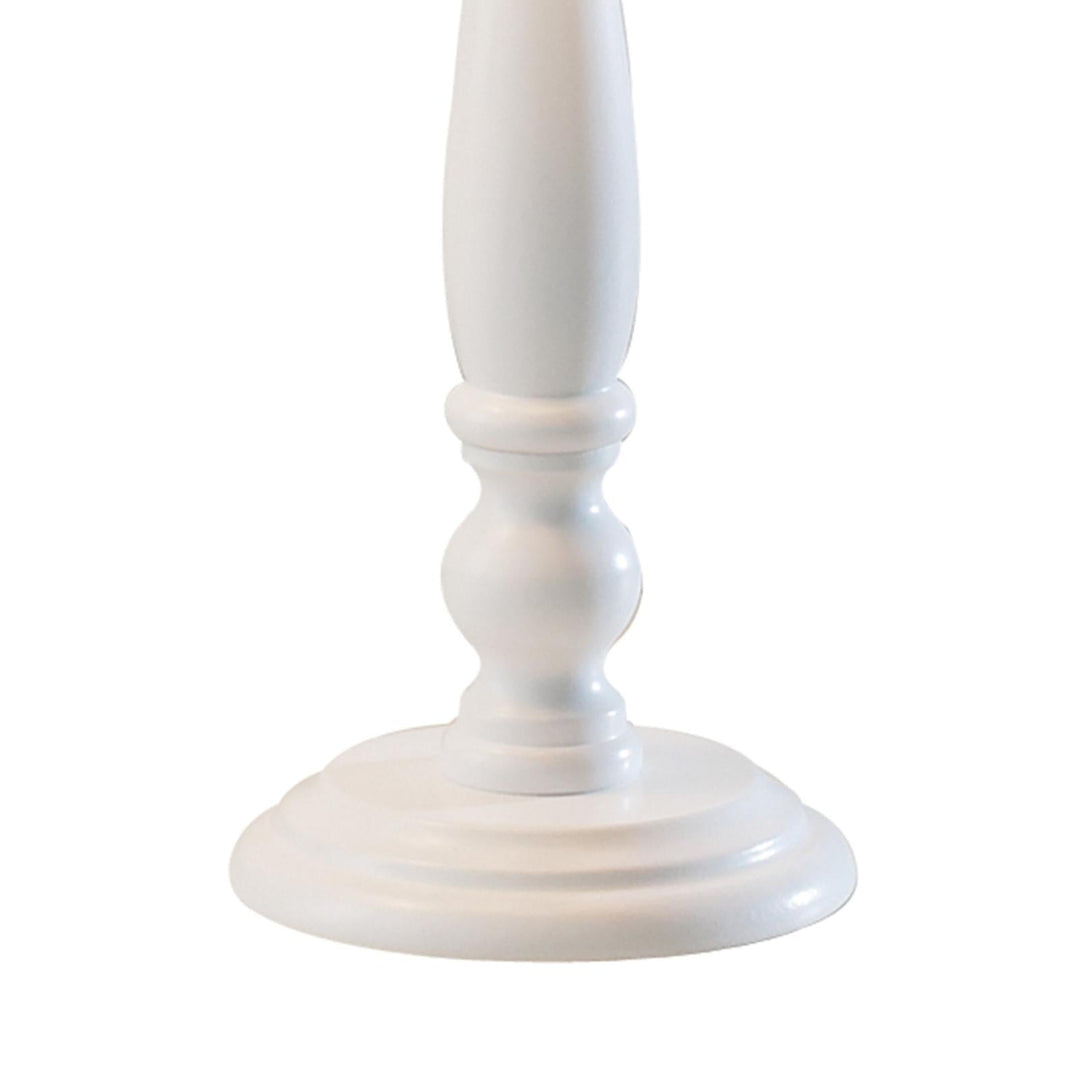 Dar REG422 Regal Table Lamp Matt White With Shade