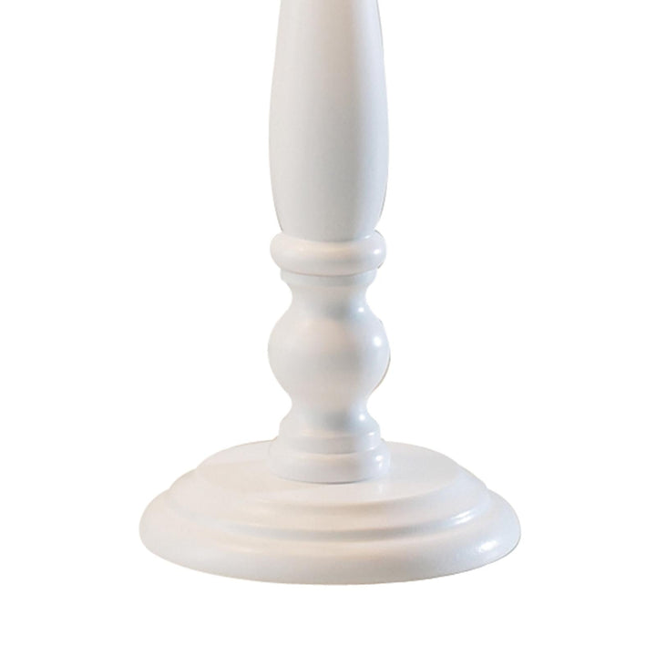Dar REG422 Regal Table Lamp Matt White With Shade