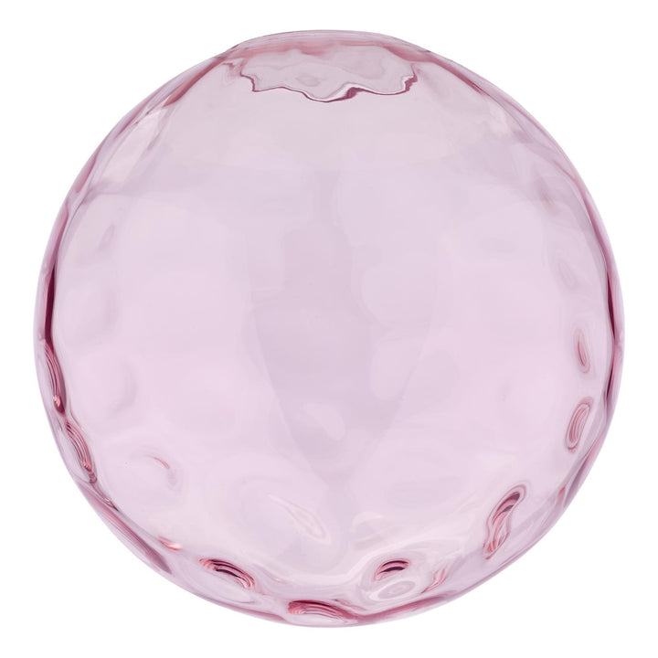 Dar RIP8803 Ripple Easy Fit Pendant Pink Glass
