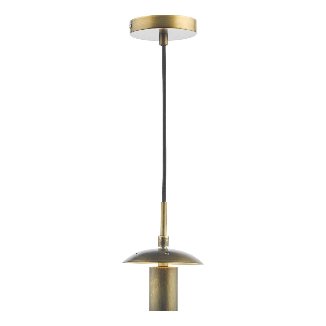 Dar SP70 1 Light E27 Suspension Bronze