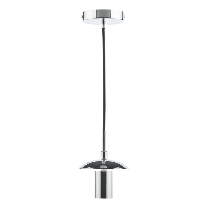 Dar SP71 1 Light E27 Suspension Polished Chrome