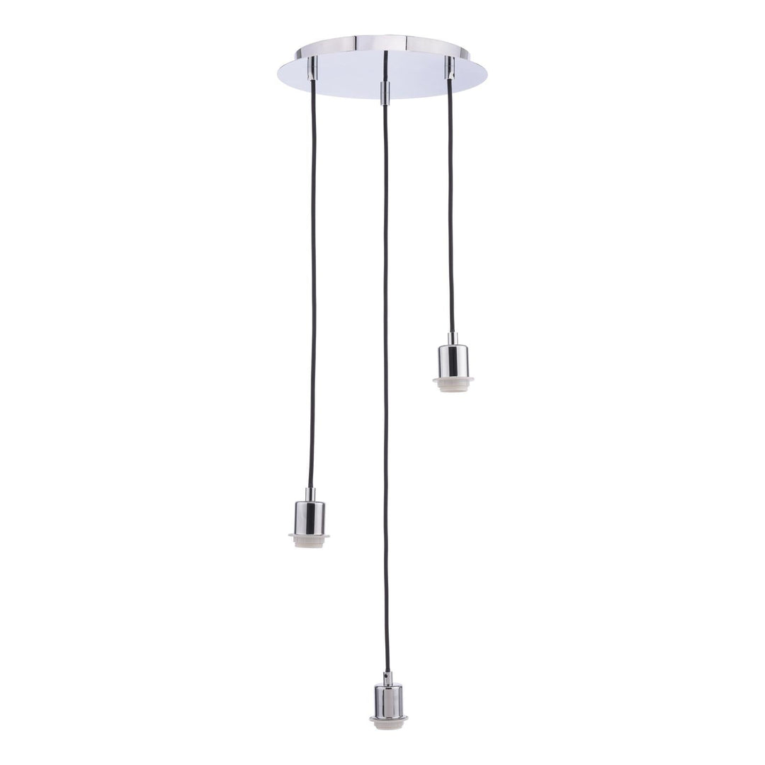 Dar SPC0350 3 Light Suspension Polished Chrome