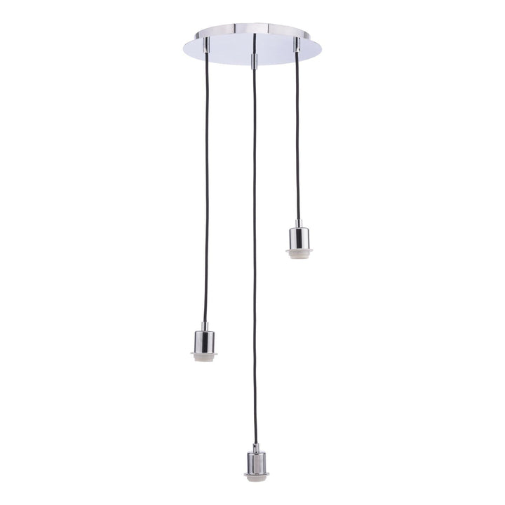 Dar SPC0350 3 Light Suspension Polished Chrome