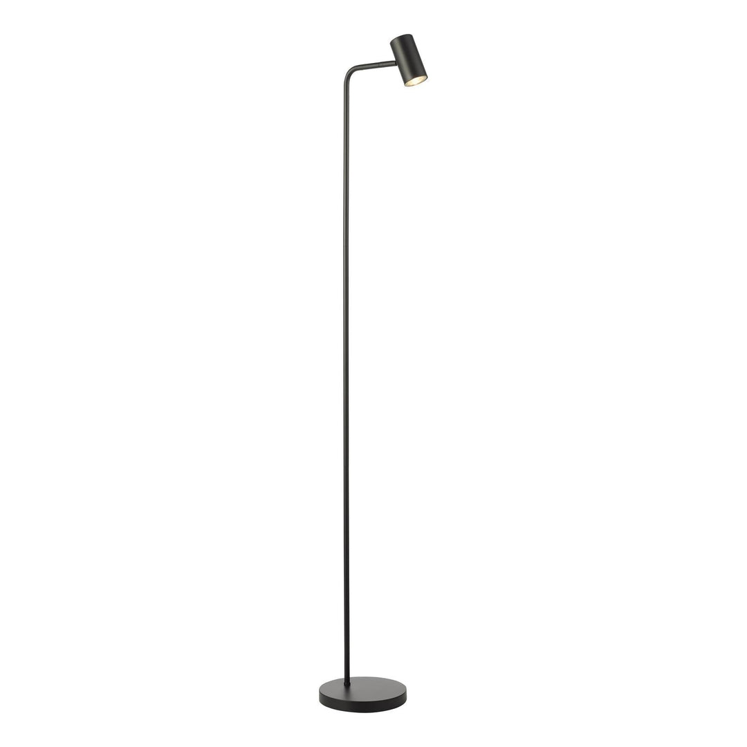 Dar THI4922 Thierry Task Floor Lamp Matt Black
