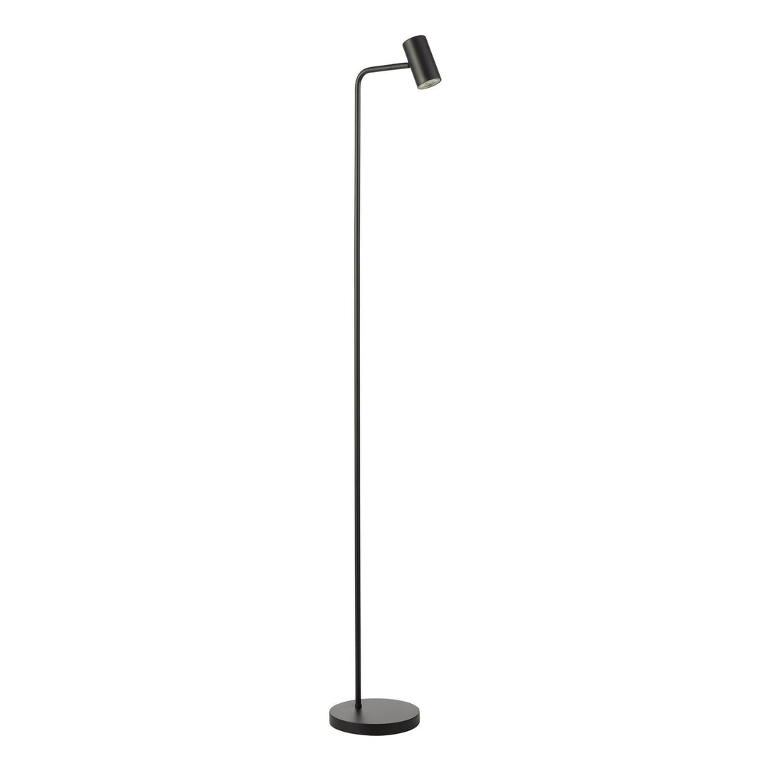 Dar THI4922 Thierry Task Floor Lamp Matt Black