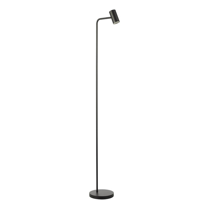 Dar THI4922 Thierry Task Floor Lamp Matt Black