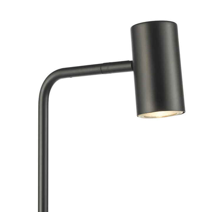 Dar THI4922 Thierry Task Floor Lamp Matt Black