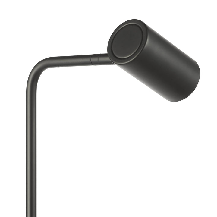 Dar THI4922 Thierry Task Floor Lamp Matt Black