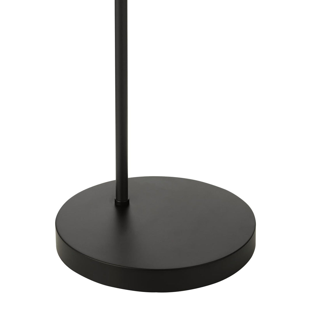 Dar THI4922 Thierry Task Floor Lamp Matt Black