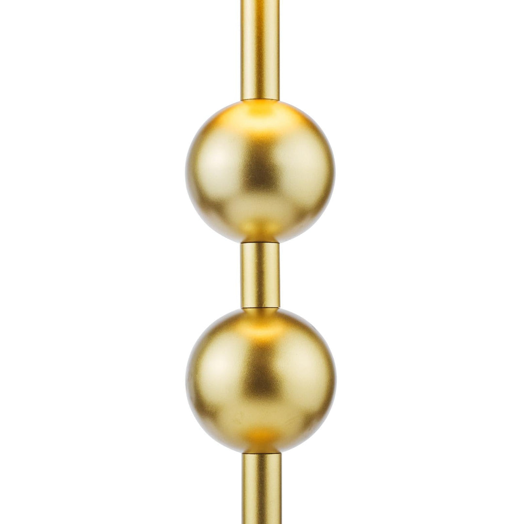 Dar TIL4235-NER102 Tilda Table Lamp Satin Gold With Shade