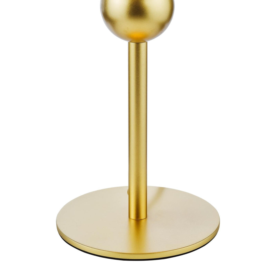 Dar TIL4235-NER102 Tilda Table Lamp Satin Gold With Shade
