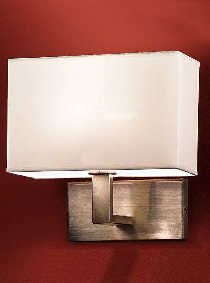 Franklite WB979/9892 1 Light Wall Bracket Bronze With Shade (S)