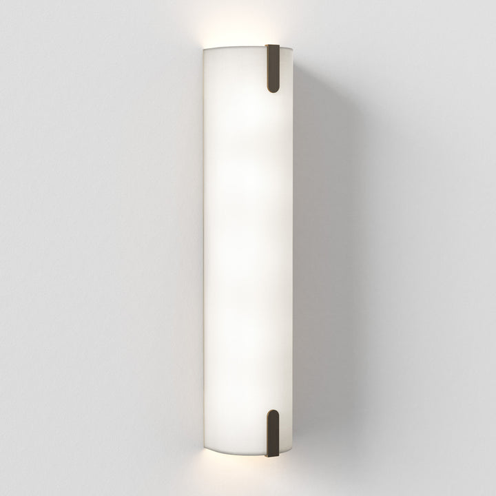 Astro 1469003 Elba 600 Wall 2 Light Wall Light White Fabric (P)