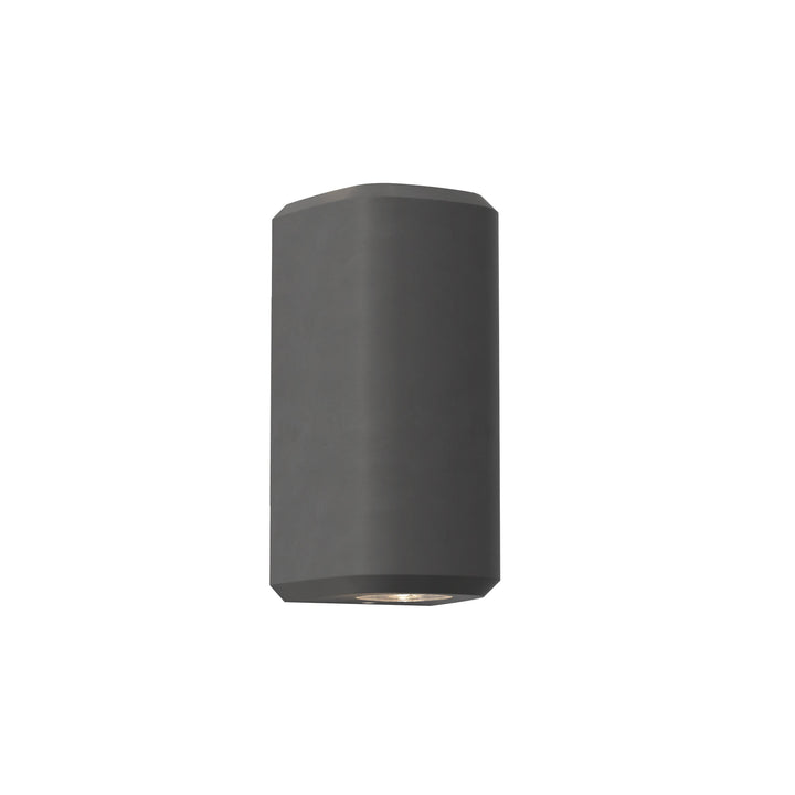 Astro 1513016 Brixham Outdoor Twin Wall Light Charcoal Concrete