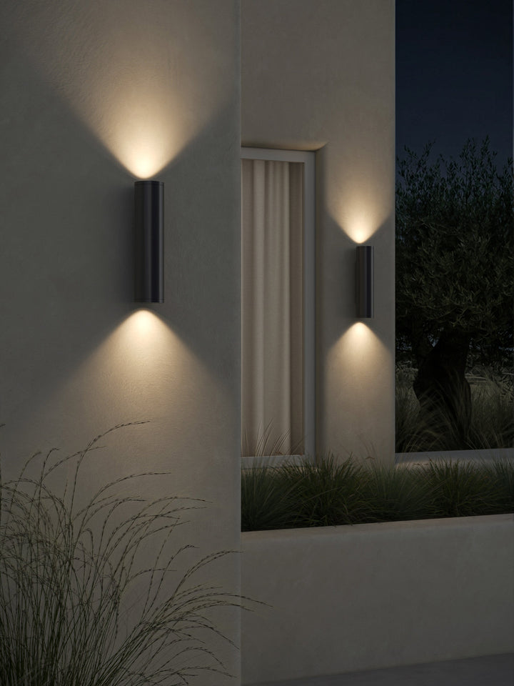 Astro 1428023 Ava 300 Coastal Wall Light PVD Brushed Gunmetal