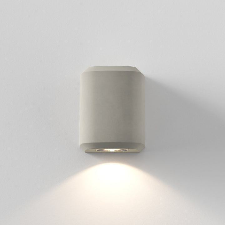 Astro 1513002 Brixham Outdoor Single Wall Light Matt Concrete