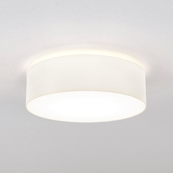 Astro 1421007 Cambria 580 3 Light Ceiling Light White Fabric