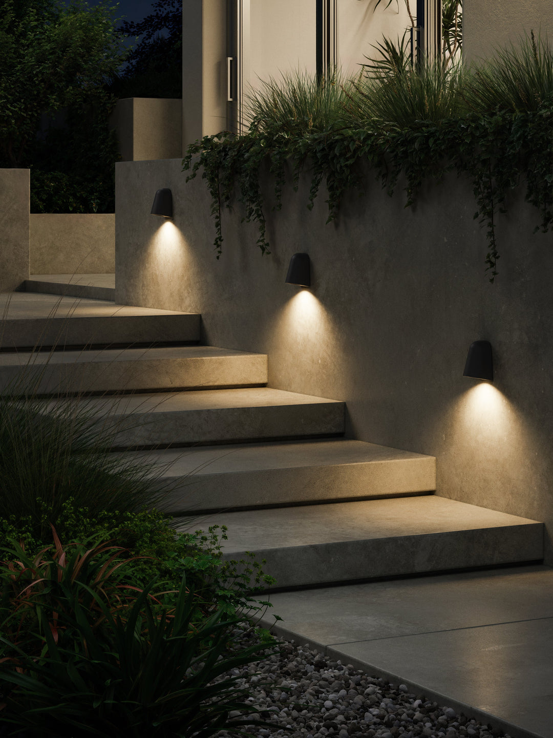 Astro 1317028 Mast Outdoor Wall Light Charcoal Concrete