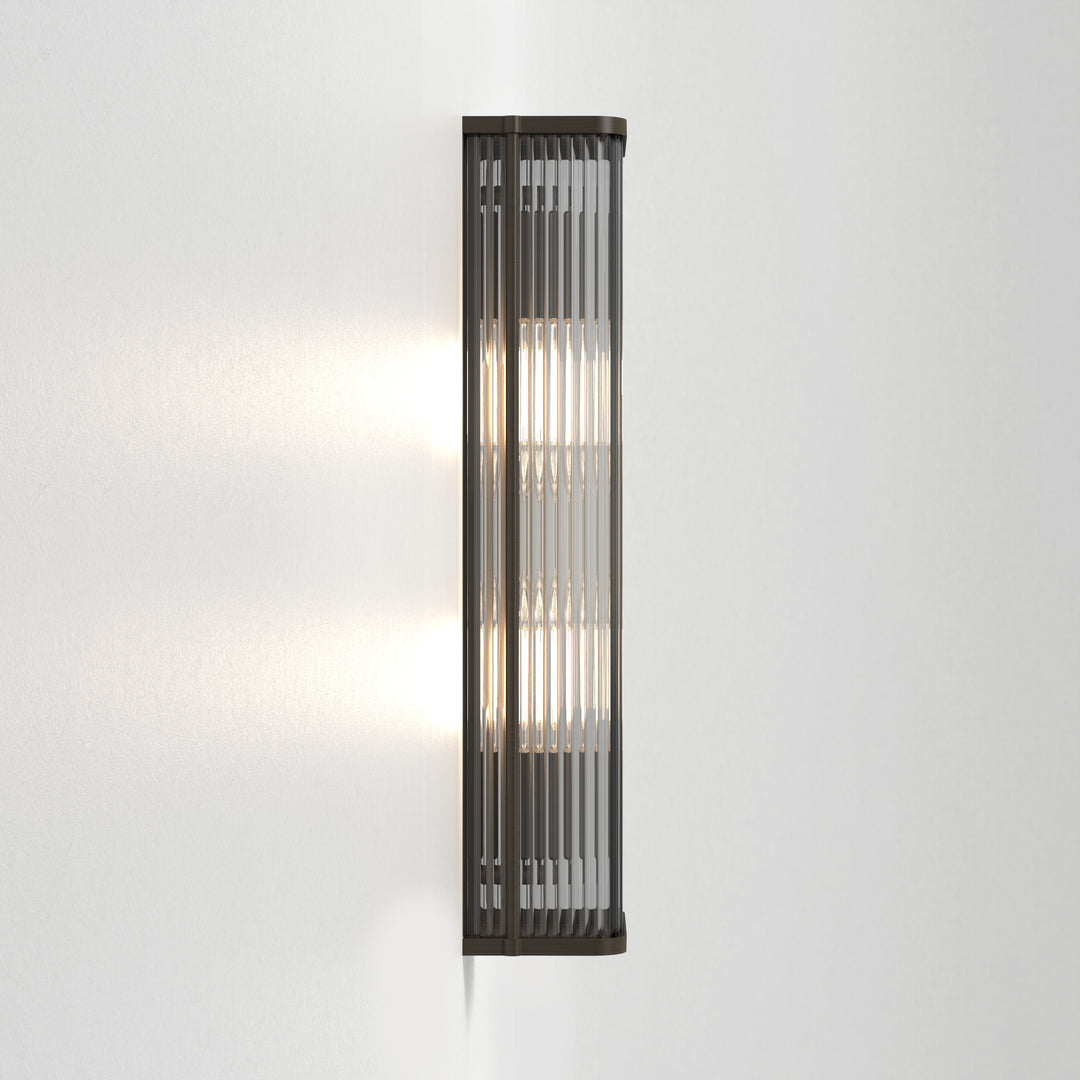 Astro 1427011 Avignon Square 500 2 Light Wall Light Bronze (P)