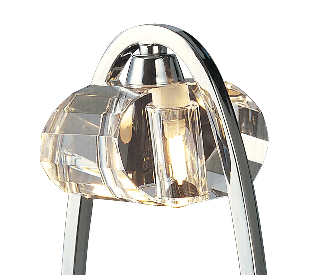 Mantra M0425 Alfa Single Table Lamp Polished Chrome