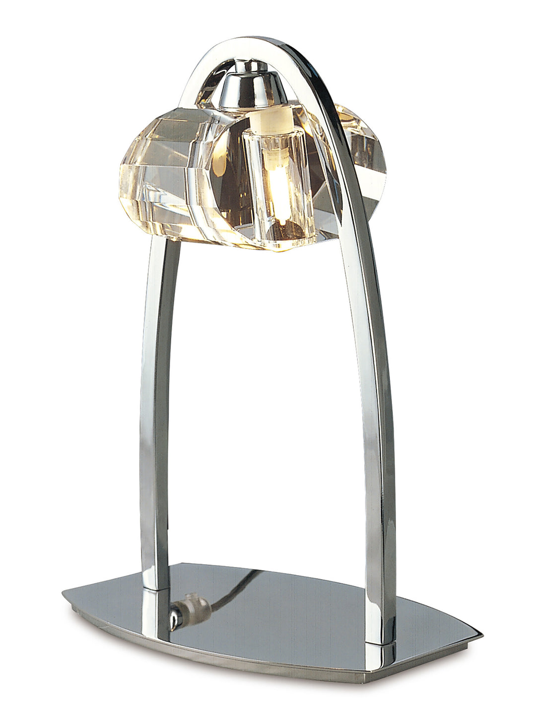Mantra M0425 Alfa Single Table Lamp Polished Chrome