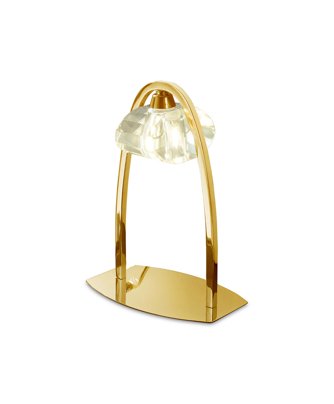 Mantra M0563FG Alfa Table Lamp 1 Light French Gold