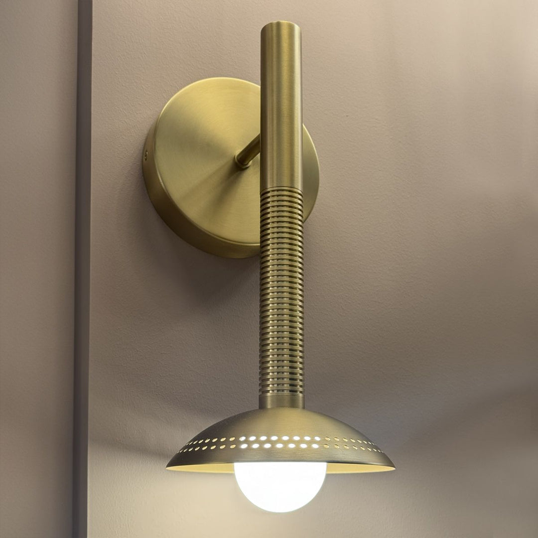 Alora Mood ALM-ARDEN-LED-1WB-BG Arden 1 Light LED Wall Light  Brushed Gold