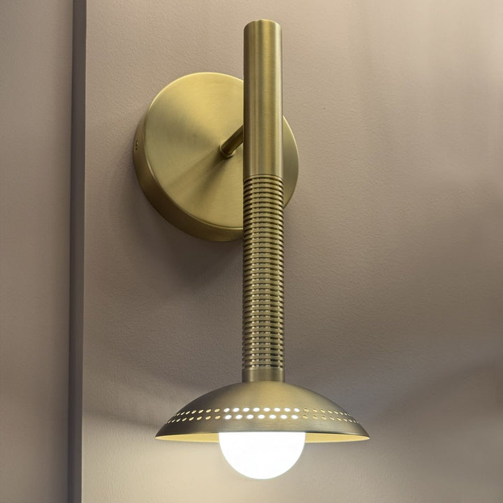 Alora Mood ALM-ARDEN-LED-1WB-BG Arden 1 Light LED Wall Light  Brushed Gold