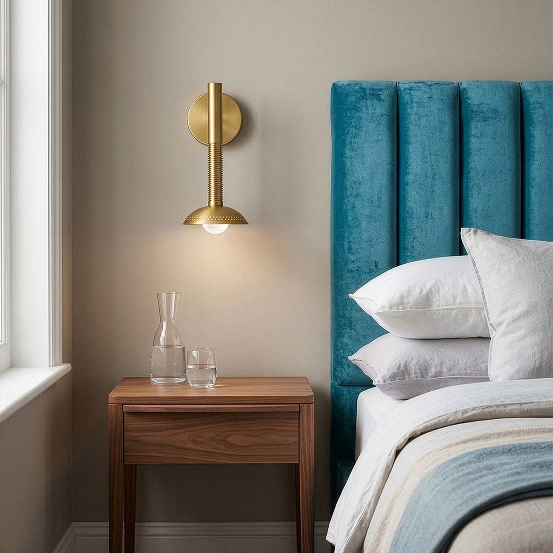 Alora Mood ALM-ARDEN-LED-1WB-BG Arden 1 Light LED Wall Light  Brushed Gold