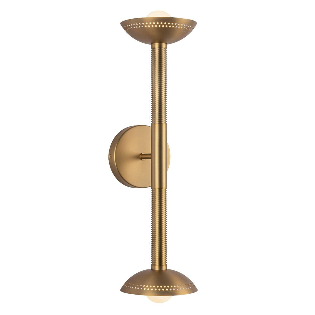 Alora Mood ALM-ARDEN-LED-2WB-BG Arden 2 Light LED Wall Light  Brushed Gold