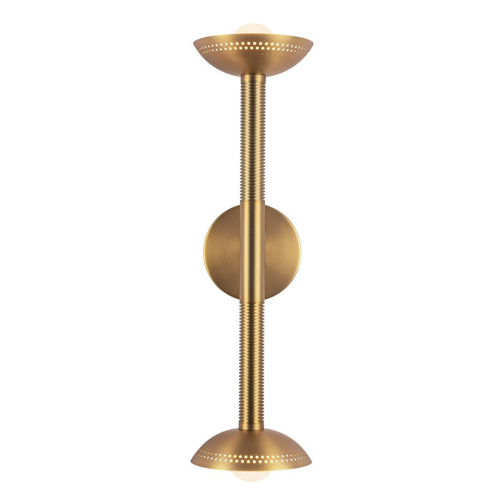 Alora Mood ALM-ARDEN-LED-2WB-BG Arden 2 Light LED Wall Light  Brushed Gold