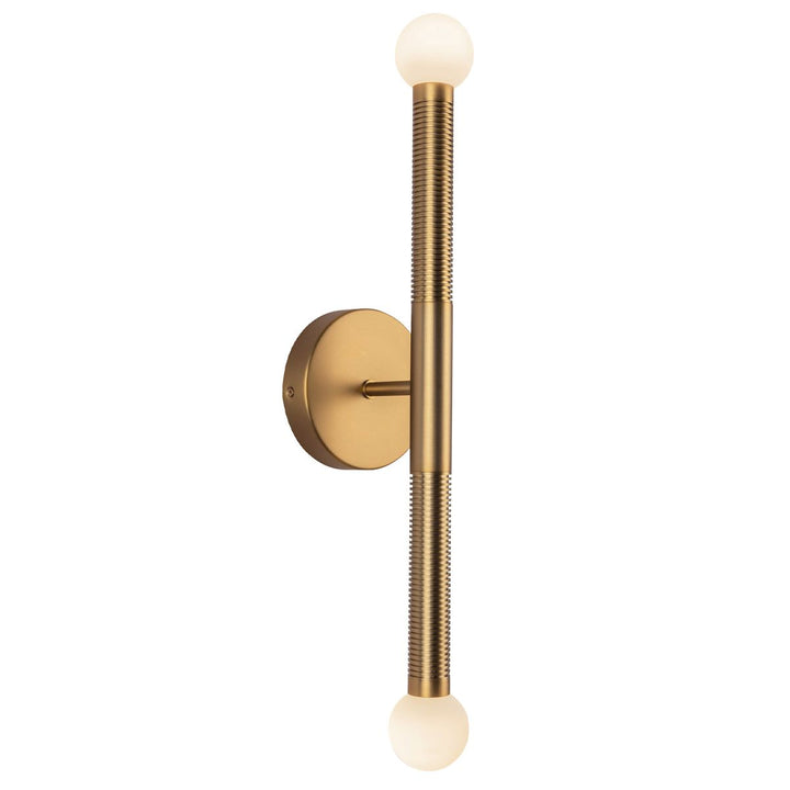 Alora Mood ALM-ARDEN-LED-2WB-BG Arden 2 Light LED Wall Light  Brushed Gold